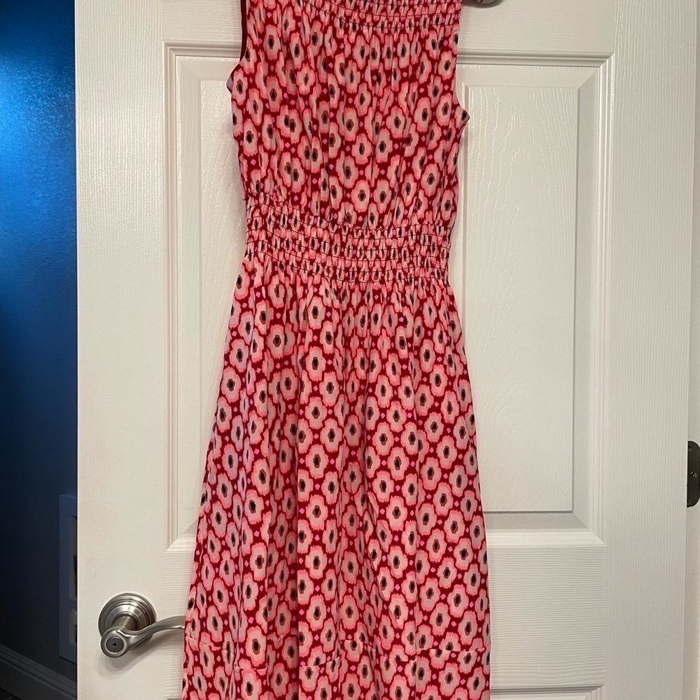 New with tag - Kate spade silk posy ikat elasticated dress - Picture 8 of 9